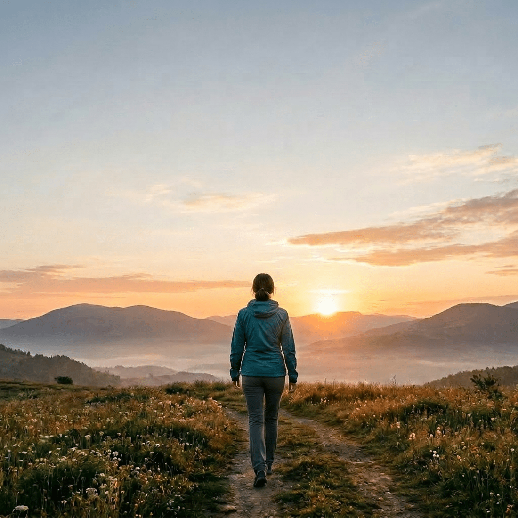 Remove the backpack from the woman